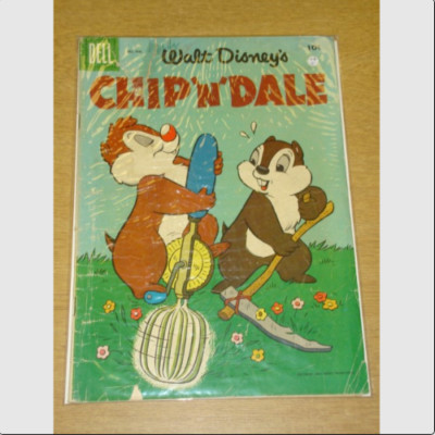 CHIP N DALE #4 G (2.0) DELL COMICS WALT DISNEY FEBRUARY 1956 
