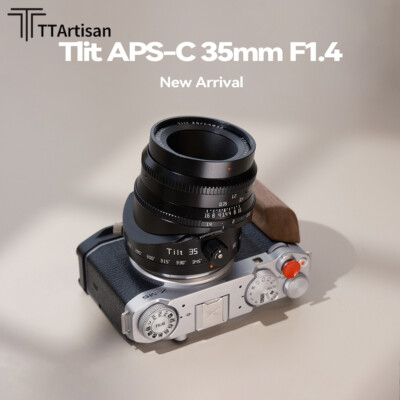 TTArtisan Tilt 35mm F1.4 Manual Lens for Sony Nikon Canon Fuji M43-Mount Camera