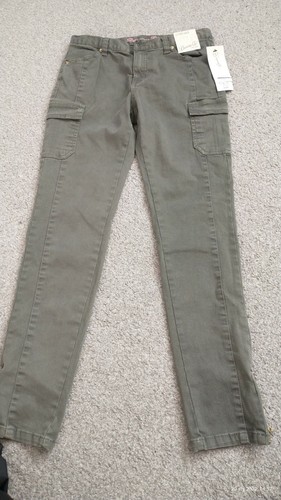 349 Primark denim co girls khaki green 