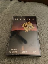 The Kinks " Live The Road" Cassette Tape Brand NEW  Factory Sealed MCA