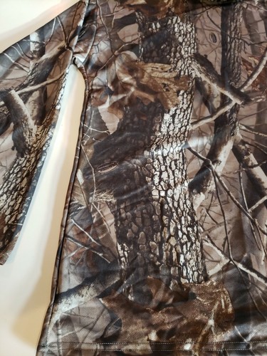 RealTree Scent-Check Long Sleeve Woodland Camo T-shirt Adult Large - Picture 4 of 6