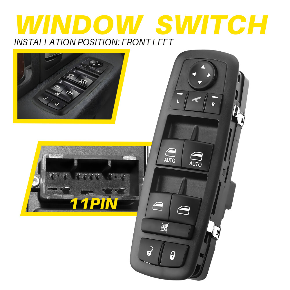Master Power Window Switch For Chrysler 300 Dodge Journey Ram 1500 #56046826AE I