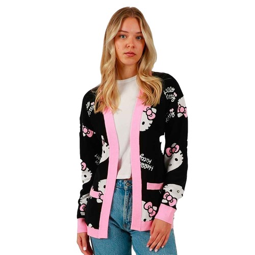 Supreme Studded Suede Zip Up Cardigan Black Multicolor 2colors