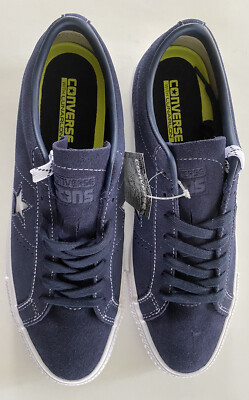 CONVERSE CONS NAVY ONE STAR SNEAKER RARE W/LUNARLON HTF SHOE