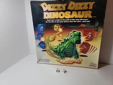 1987 Dizzy Dizzy Dinosaur Game REPLACEMENT Dice Pressman