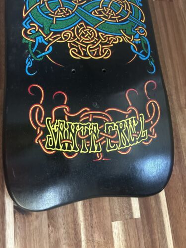 Santa Cruz Skateboard Deck Eric Dressen Celtic Roses Negro - Imagen 5 de 12