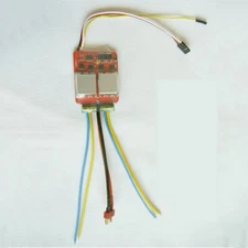 40A x 2 Dual Way Bidirectional Brushed ESC Speed Control for RC Boat Car Tank