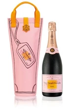 Veuve Clicquot Rose Champagne Insulated Cooler Pink Shopping Bag with Handles