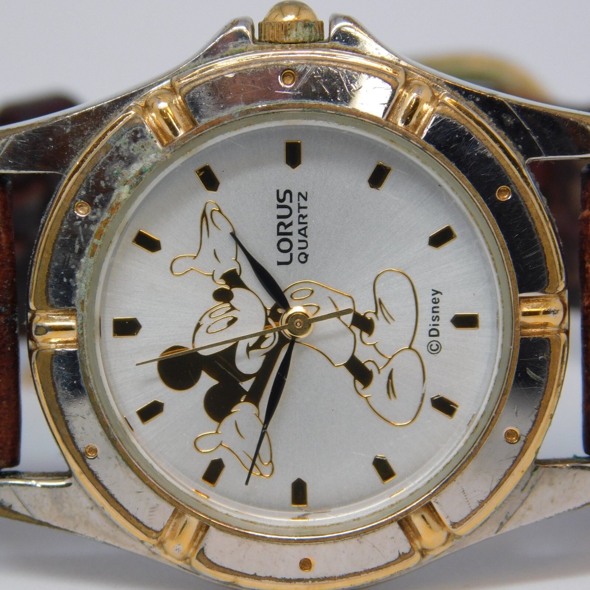 LORUS Disney Y121-X092 Braided Band Quartz Analog Women's Watch