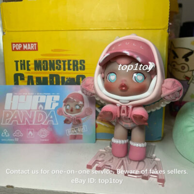 POP MART x SKULLPANDA Hype Panda Pink Girl Mini Figure | eBay