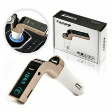 TRASMETTITORE FM BLUETOOTH AUTO ACCENDISIGARI VIVAVOCE MP3 USB SD AUX CARG7