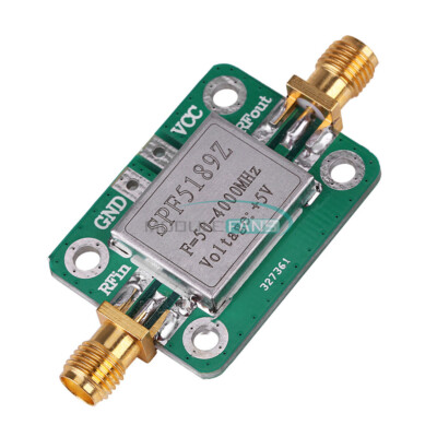 50~4000MHz RF LNA Low Noise Amplifier Signal Receiver SPF5189 NF = 0.6dB