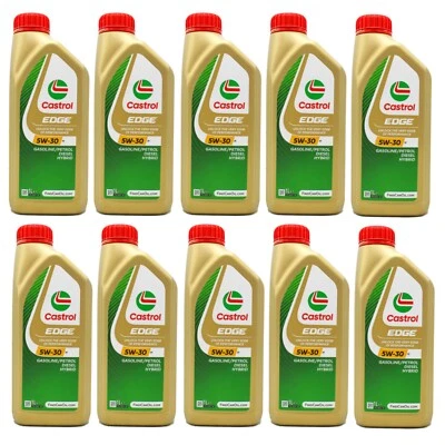 10 Litro Olio Castrol Edge 5w30 M Bmw Longlife 04 Acea C3 Mercedes 229.31 229.51