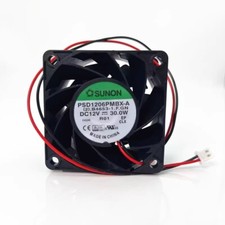 SUNON PSD1206PMBX 6038 DC12V 30W 2-Wire Server Cooling Fan