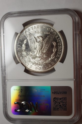 1881 S Morgan Silver Dollar NGC MS65 #001 - 第 2/2 張圖片