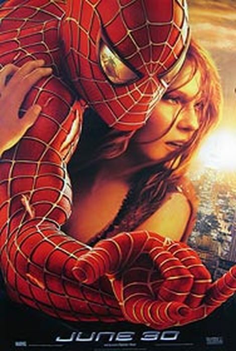 Spiderman 2 (Single Sided) Advance) Original Movie Poster