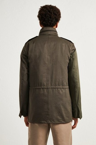 French Connection Olive Jacket With Detachable Quilted Gilet - XS - Picture 8 of 12
