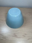 Vintage Fire King Oven Ware Splash Proof Mixing Bowl Delphite Blue 7.5”