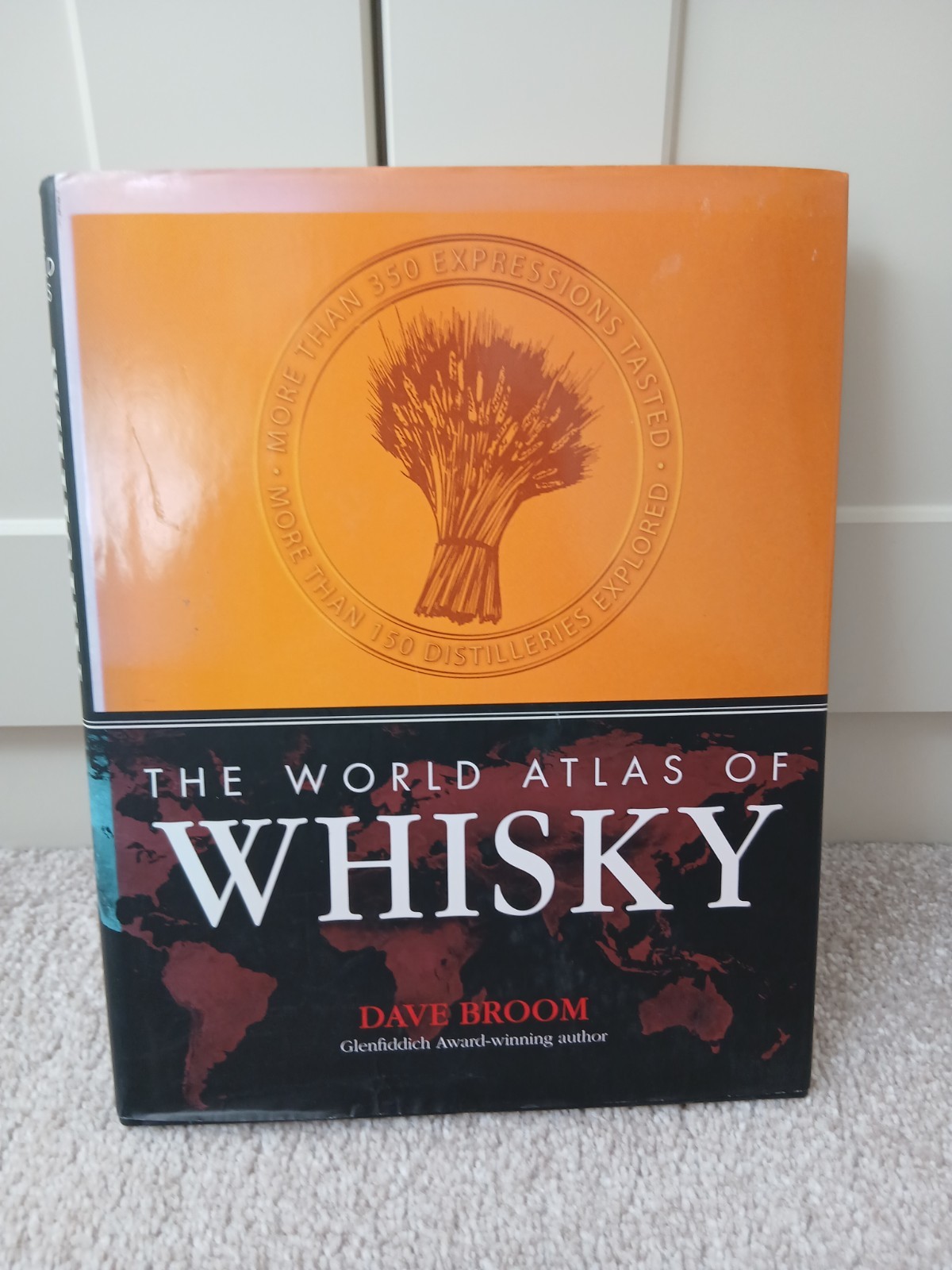 The World Atlas of Whisky Dave Broom Hardback Book Large