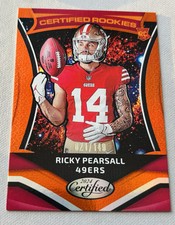 2024 Panini Certified Football Ricky Pearsall Certified Rookies Orange /149 🔥