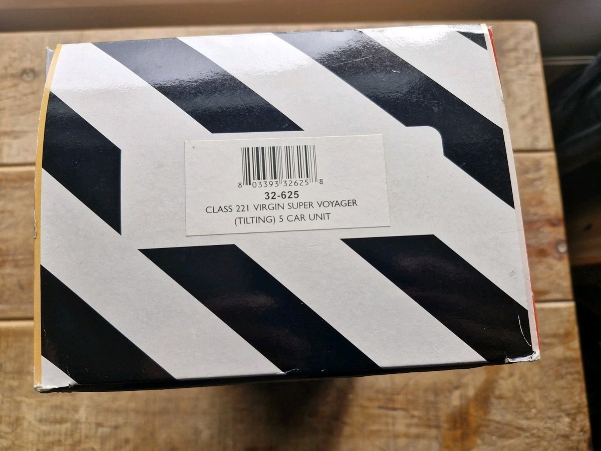 Bachmann 32-625 Virgin Trains Class 221 Tilting Super Voyager