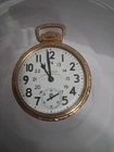 Waltham Vanguard 23 Jewel 1940's Engraving Design On Back Works Great! W6