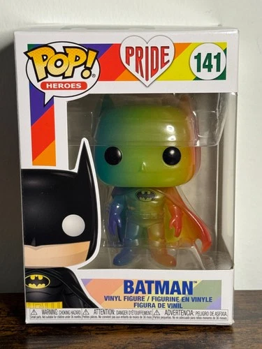 Batman Funko POP! Heroes #141 Pride Rainbow