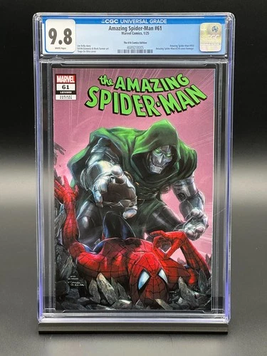 Amazing Spider-Man #61 CGC 9.8 (2025) - Doctor Doom - Da Silva Edition LTD 3000