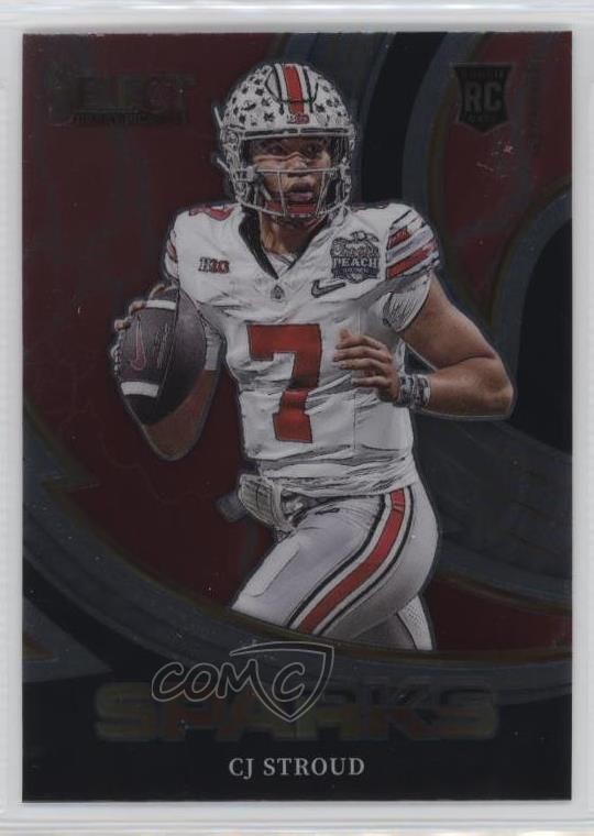 2023 Panini Select Draft Picks Sparks CJ Stroud #SPR-CJ 16wc