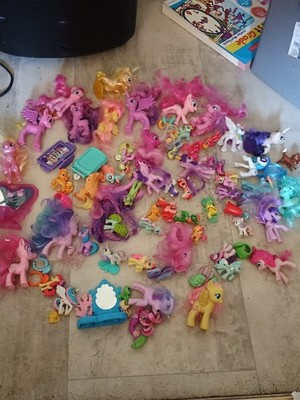 My Little Pony MLP Mixed Lot of Mini Figures, Dolls, Various Types & Generations