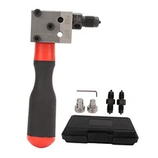 3/16in 1/4in Brake Pipe Flaring Tool Copper Tube Brake Line Flaring Set Double 