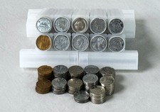 Canada 5 Cents Nickel Lot ~480 Coins | 12 Rolls | 1942–1954 & 1967 Rabbit - Q94