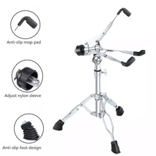 🔥 Snare Drum Stand Heavy Duty Mount Tripod Holder Concert Stand Up Fast Ship 🔥