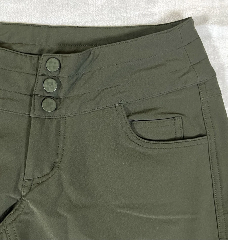 RARO Pantalones Lululemon Carry Less Olive Utility Talla 4 Senderismo Bolsillo Mensajes Secretos Foto 2 de 4
