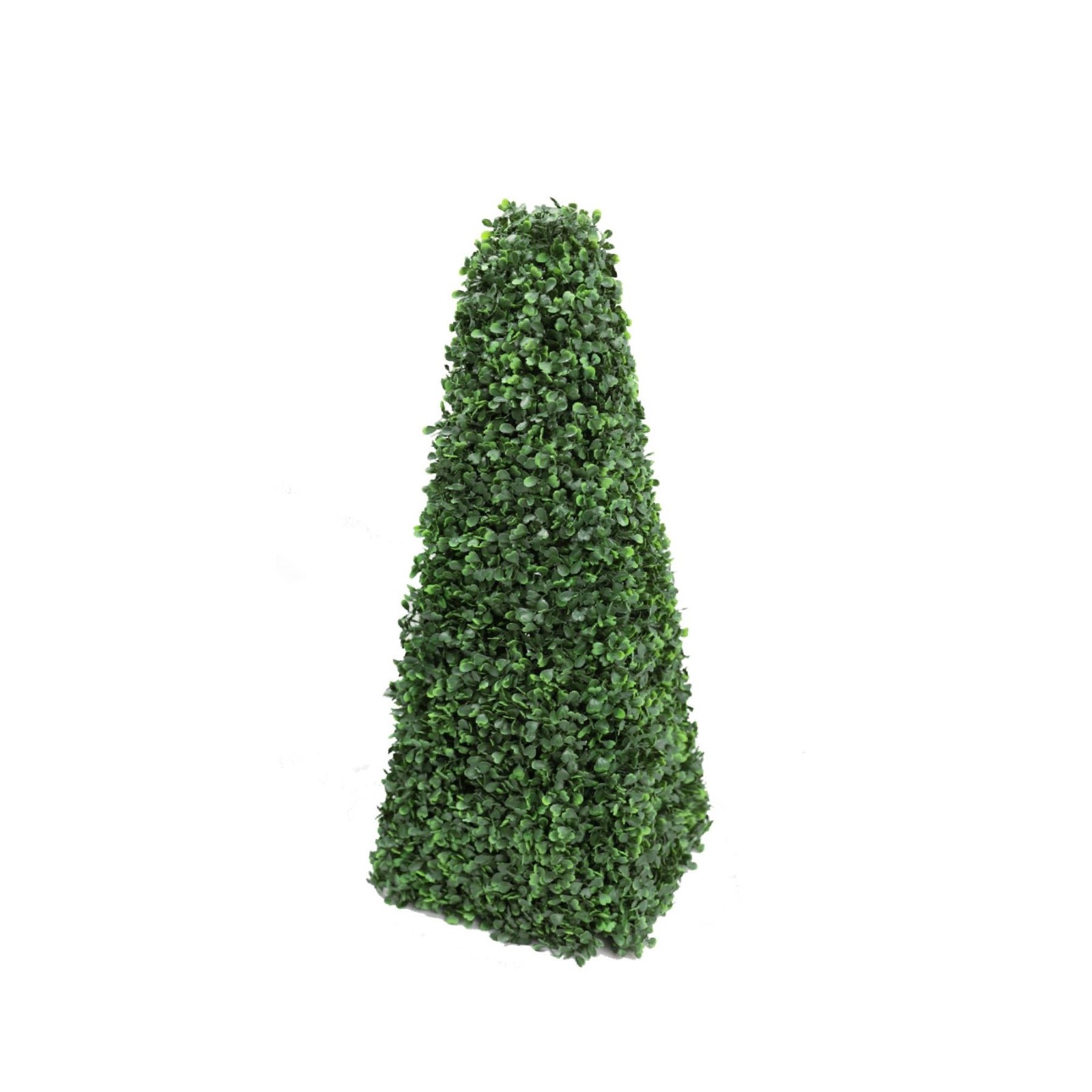Artificial Boxwood Pyramid Topiary Tree In/Outdoor UV Protected 60cm Tall