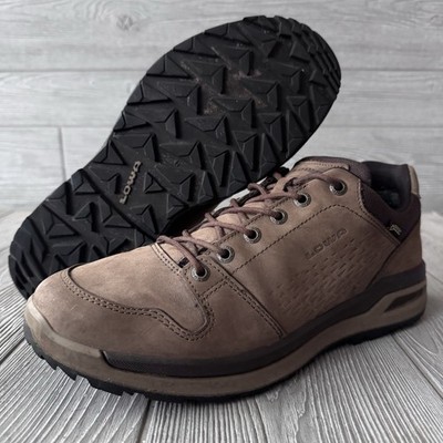 Lowa Locarno GTX Lo Men s Hiking Boots   Brown   Size 10   Waterproof Gore-Tex 