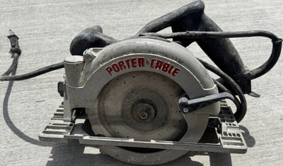 PORTER-CABLE 743 7-1/4 in Heavy Duty Corded Circular Saw 120V Right