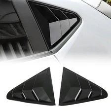 For Subaru Crosstrek /Impreza 24-25 Side Window Blinds Quarter Louver Cover Trim