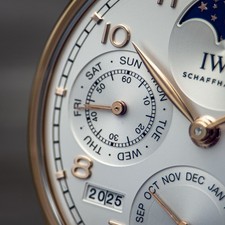 IWC Portugieser Silver Men's Watch IW503302 Silver Dial Complete Set 4