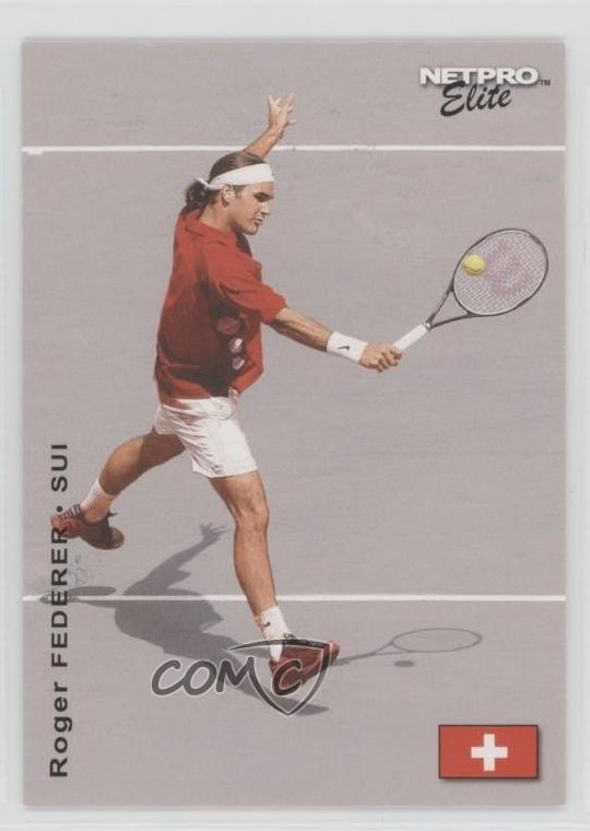 2003 NetPro Elite Series Event Edition Roger Federer (Red Shirt) #E3 uk2