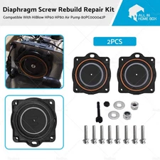 Diaphragm Screw Rebuild Repair Kit Suitable for HiBlow HP60 HP80 Air Pump