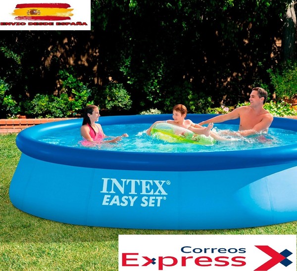 Piscina Hinchable EASY SET, Piscina inflable Intex, Piscina Redonda FAMILIAR