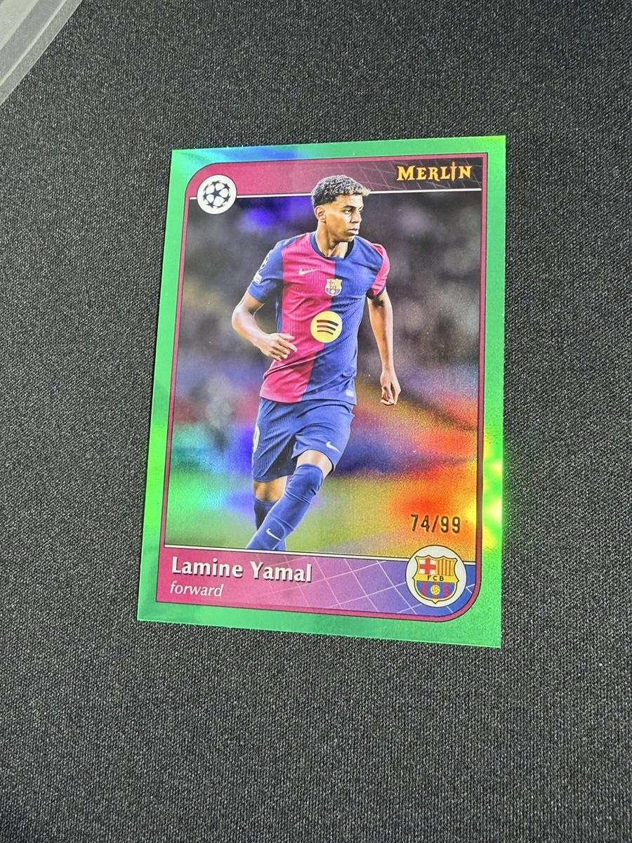 2024-25 Topps Merlin Uefa Club Competitions - Lamine Yamal #19 for