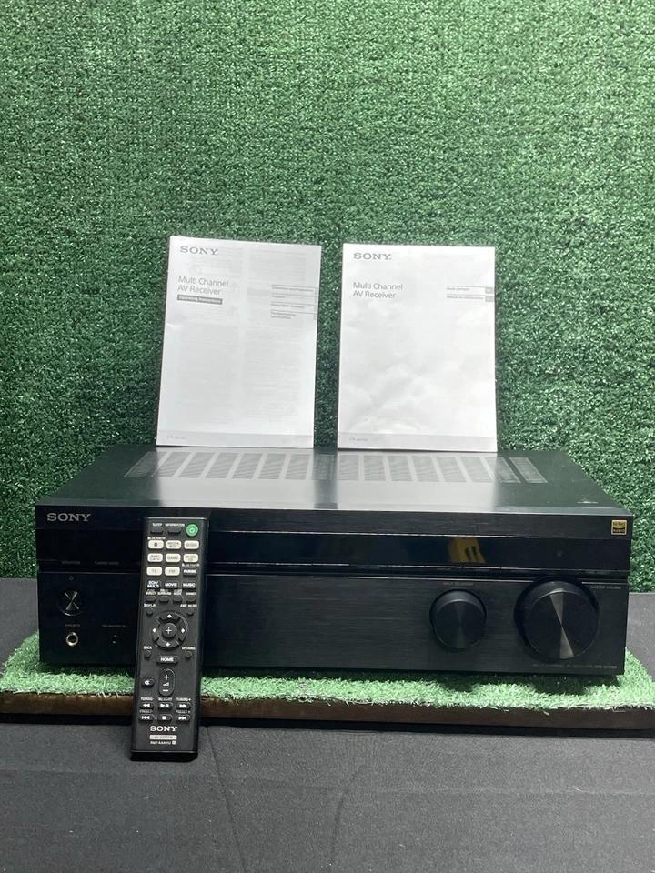 Sony 7.2-Kanal 4K HDR AV Receiver mit 4x HDMI Bluetooth STRDH790 Bundle.