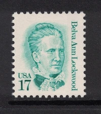Scott 2178- 17c Belva Ann Lockwood, Great Americans- MNH 1986- unused mint stamp