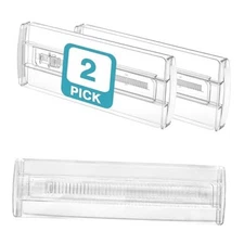 4Pack Drawer Dividers for Clothes, 4" High Adjustable Expandable Dresser 