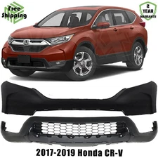 Front Bumper Cover Fascia & Lower Bumper Cover For 2017-2019 Honda CR-V