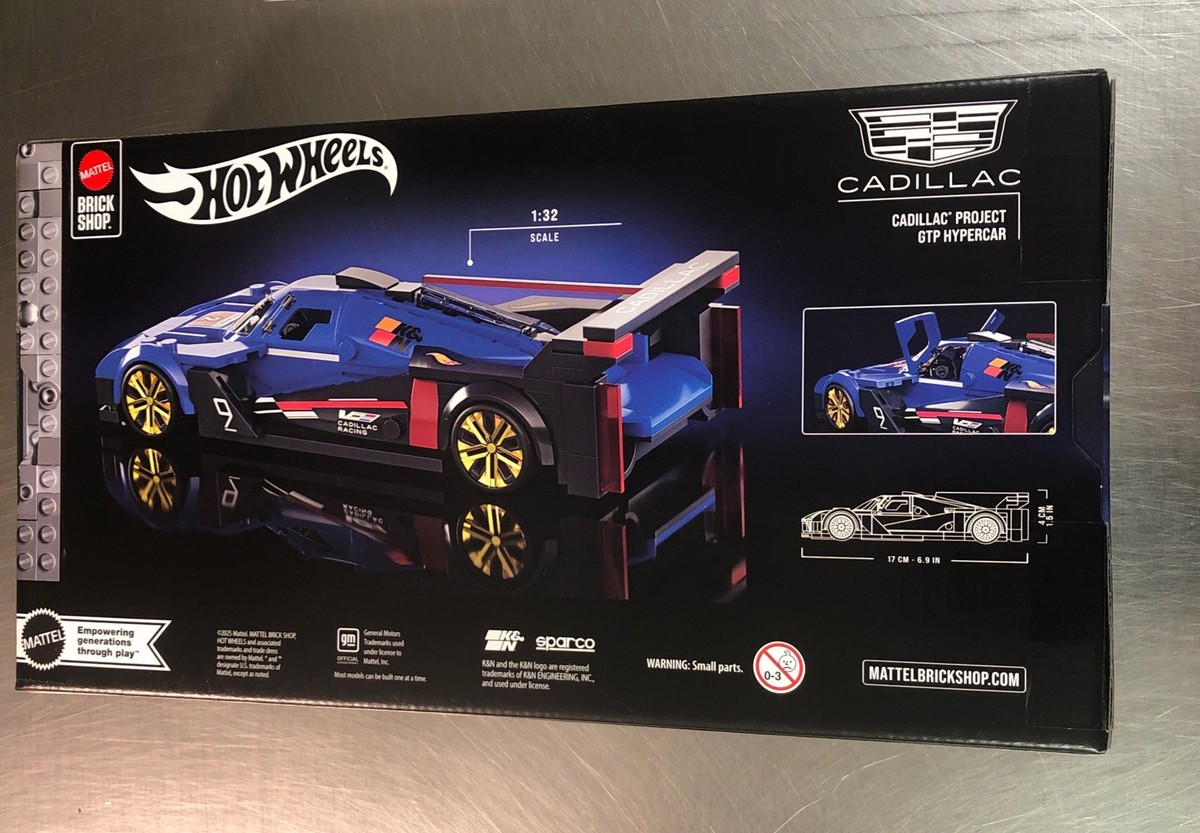 HOT WHEELS BRICK SHOP BUILD & CUSTOMIZE CADILLAC PROJECT GTP