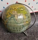 Scarce Antique Small Globe 1910s 20s 3" , Missing Base, ORIGINAL