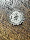 1857 Seated Liberty Silver Dime VF Details Love Token - Ships Free!
